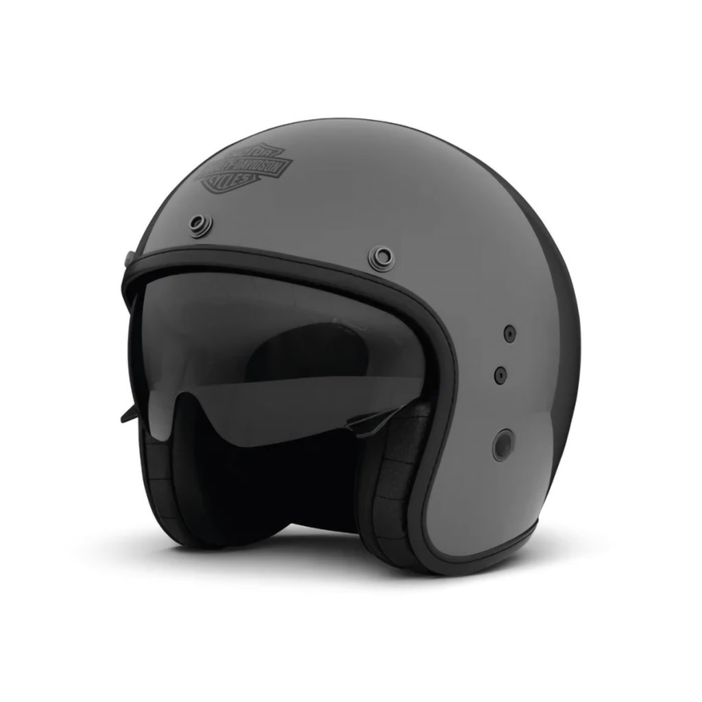Casco 3/4 X14 con visiera parasole acromatica