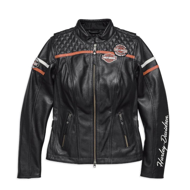 Giubbino in pelle C.E. donna