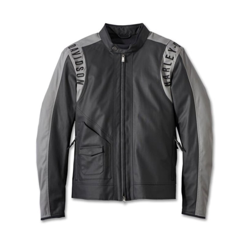 Giubbino 120° Anniversario Imprint  textile black