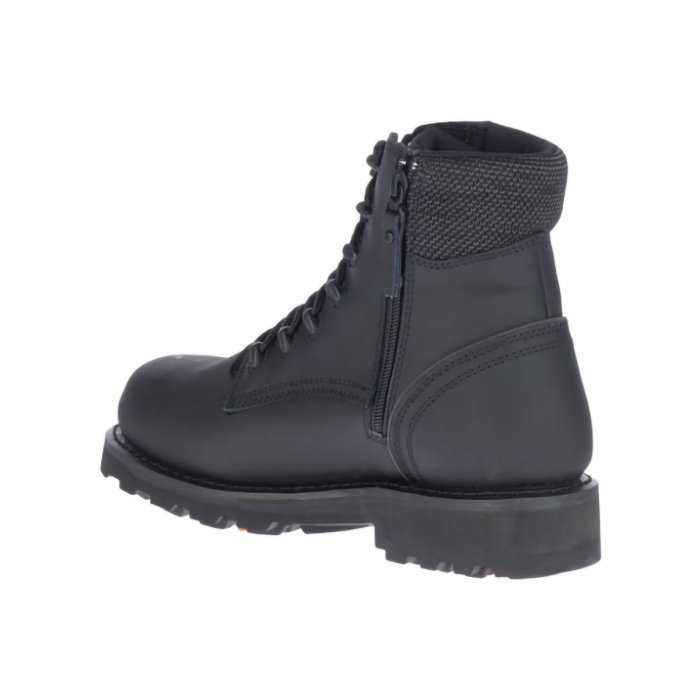 Stivali Moto Uomo In Pelle - Traspiranti Con Cerniera Laterale E Protezione Caviglia - Foto 14