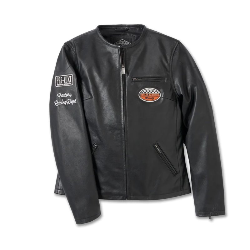 Giubbino pelle 120th Anniversary Cafe Racer Leather