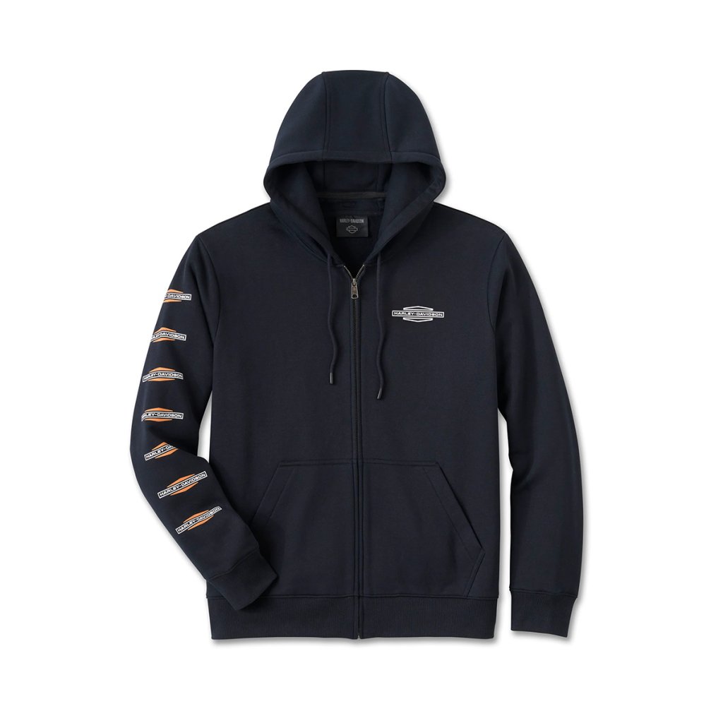 Felpa moto con Capuccio Rev'it Andon Nero Verde