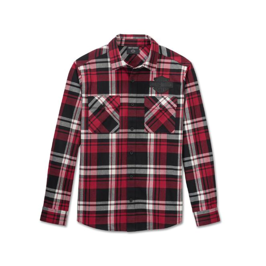 Harley-Davidson® Camicia Donna In Tessuto Scozzese 96481-21VW - Harley- Davidson Viterbo