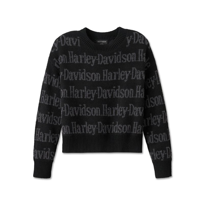 Maglione corto Baja Repeat Print in Edizione Limitata