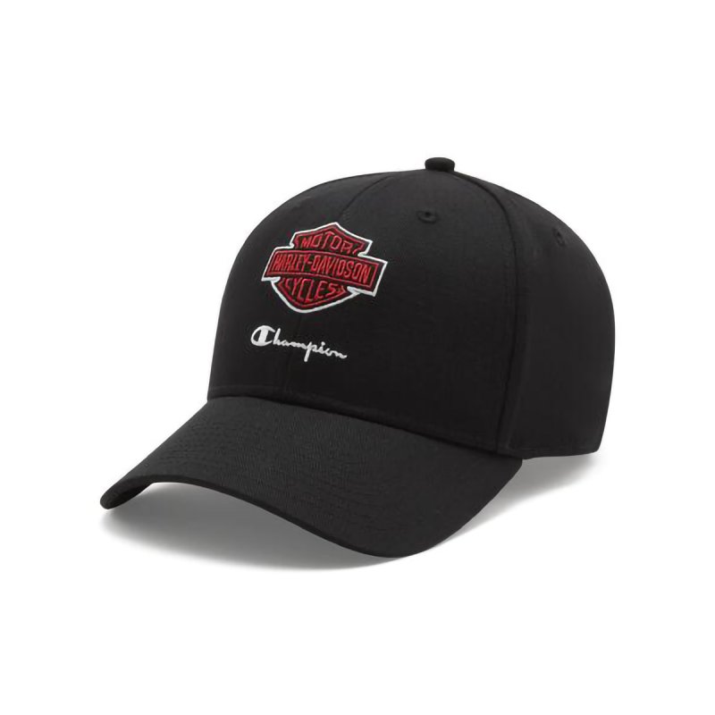 Cappellino black B&S red Champion in Edizione Limitata