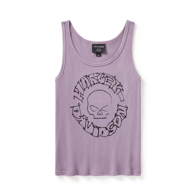 Canotta Willie G Sketchy Skull a coste Jam