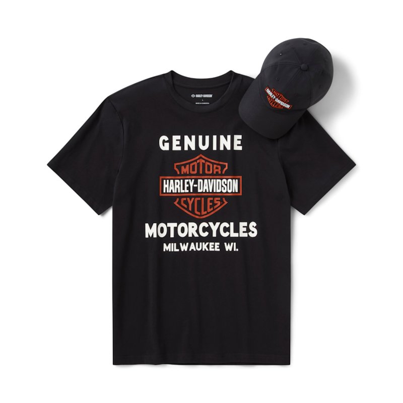 Set regalo T-shirt + cappellino Bar&Shield 