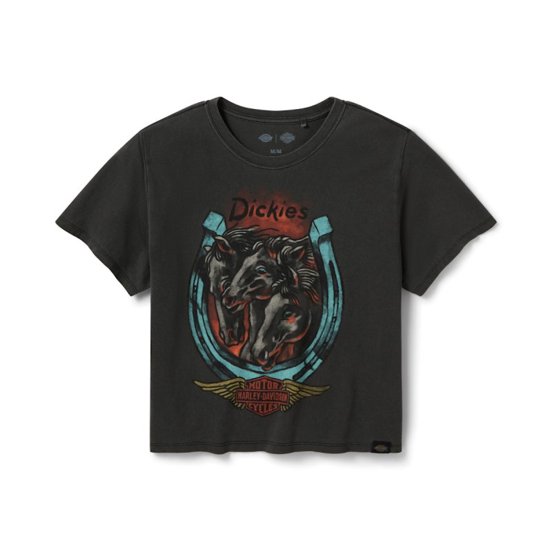T-shirt donna black