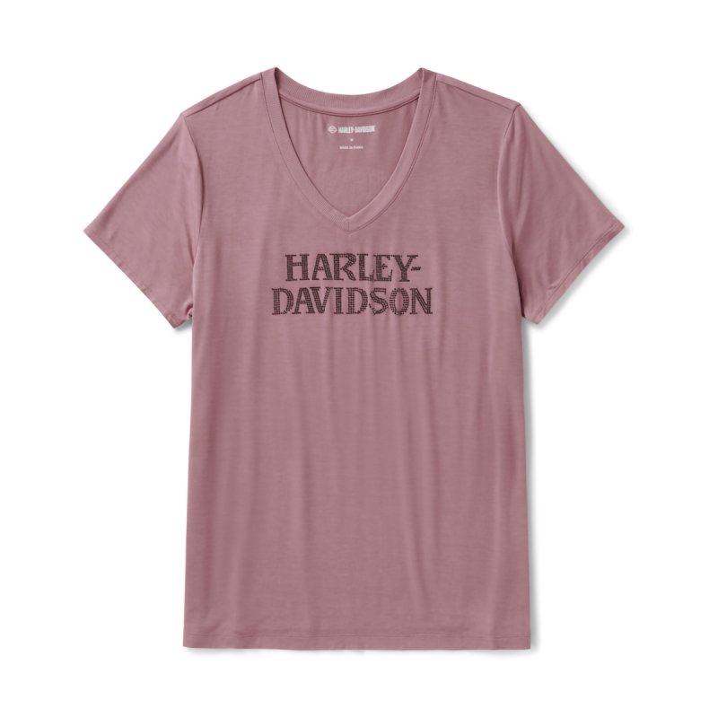T-shirt pink Skull